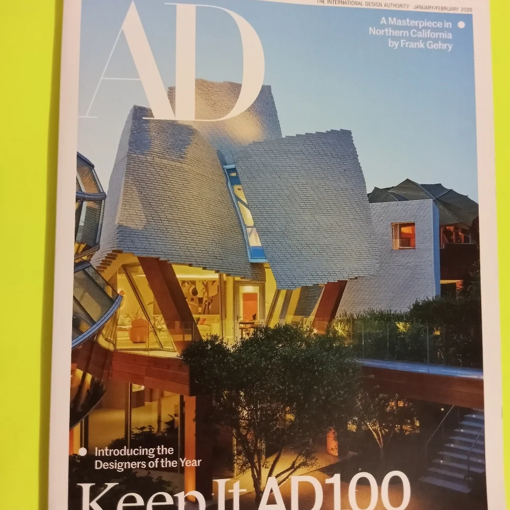 Architectural Digest New Magazine bundle Jan To June 2026